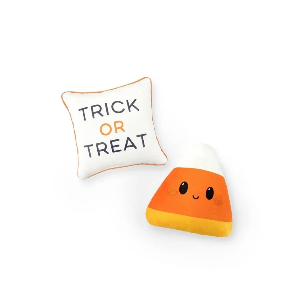 Set of 6 Mini Decorative Halloween Pillows 🎃